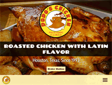 Tablet Screenshot of dodoschicken.net